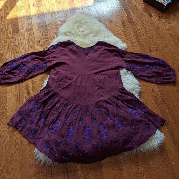 Please see copy listing Free people arianna embroidered tunic dress - Picture 7 of 11